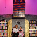 Beauty and the Beast Jr. - Beast and Belle in the library